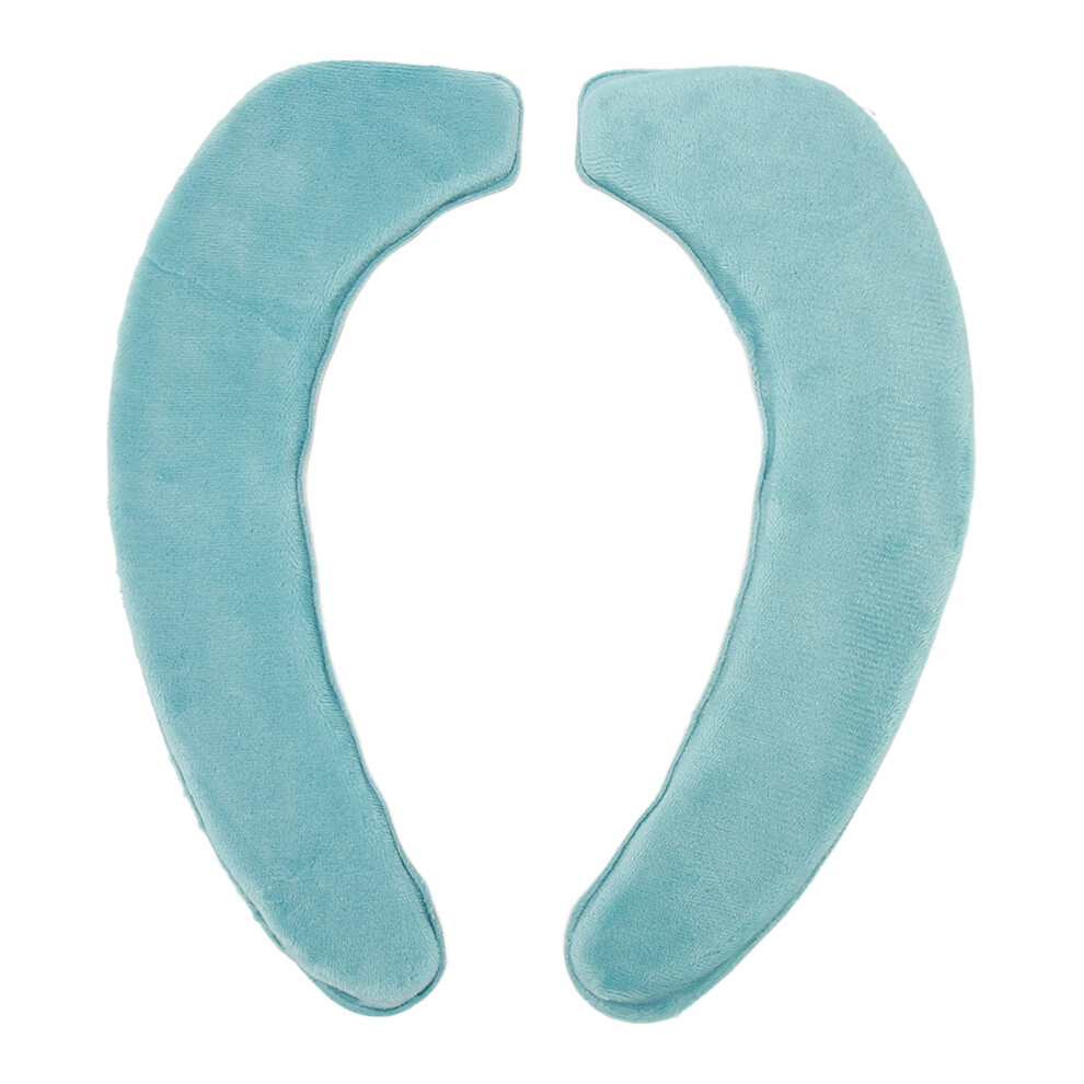 2 Pcs Flannel Toilet Seat Cover Self Adhesive