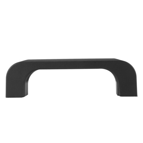 2X Door Cabinet Black Plastic Rectangular Pull Handle 5.2 inch 2