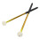 2 Pcs Timpani Mallet Soft Wool Felt Head Rubber Handle Alloy Percussion Stick 12