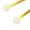 2 Pcs Timpani Mallet Soft Wool Felt Head Rubber Handle Alloy Percussion Stick 6