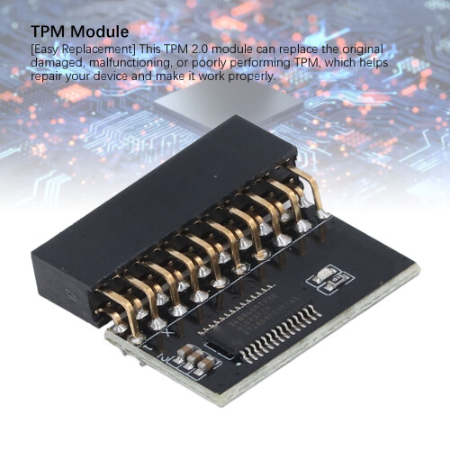 TPM 2.0 LPC Module for Win11 Motherboard, 20 Pin, 26mm 2