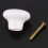 2Pcs Ceramic Door Round Handles Kitchen Cabinet Cupboard Wardrobe Pull Knobs White S 4