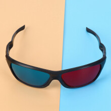 10X Red and  Anaglyph Dimensional 3D VISION Glasses for TV Movie Game DVD