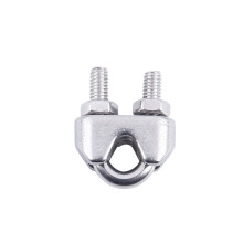 8Pcs Stainless Steel Cable Clip Saddle Clamp for 5/32 Inch 4mm Wire Ropes