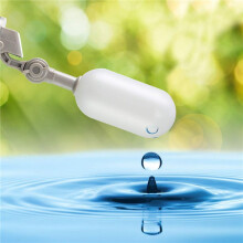 12-Piece Float Valve Set, 1 / 2-Inch Water Supply Pipe Float Valve with Adjusting Arm for Swimming Pool, Aquarium (Gray)