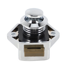 20 Stücke Taster Keyless Sperren Verriegeln Schrank Caravan Lock für RV Schubladen Schrank Türen Dicke 15-27mm