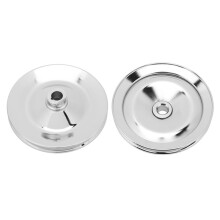 V Belt Pulley Single Power Steering Pulley 5/8in Keyway Shaft for Chevy Pumps