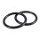 30 PCS Metrisches O Ringe Schwarz Nitrilkautschuk 40 mm OD 4 mm Dick 2