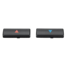 4Pcs Car Air Conditioner A / C Temperature Control Panel Button Key Cover for X5 E39 E53 525I 530I 540I M5