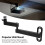 Universal Foldable Projector Wall Mount, Steel, 20-35cm Adjustable 4
