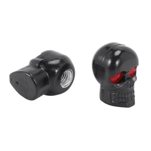 5 Pair Motorcycle Skull Number Plate Frame Screws Fitting Screw Black 2