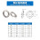 Spring Lock Washer,304 Stainless Steel Spring Lock Washer Assortment Set (820-Pcs,8-Size) 6