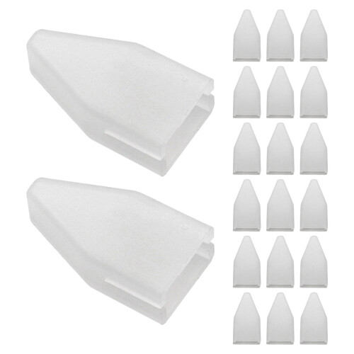 60Stk Transparente PVC Schutzkappen Plier Tip Guard