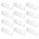 48Pcs Transparent Wall Mounted Glasses Organizer No Drill Installation 1