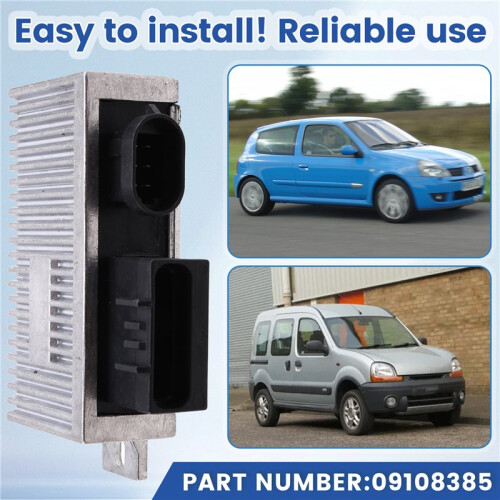 9108385 4400385 9Pin Glow Plug Controller Fits for  Clio Kangoo Hatchback MPV 7700109860 2