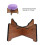 Ethereal Wooden Drum Bracket for Tongue Drum Display, Stable Support 6