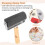 3 Pack Rubber-Roller Brayer Rollers 1.4/2.4/4 Inch Art  Roller for Printmaking,Ink,Wallpapers Stamping Gluing Tools 6