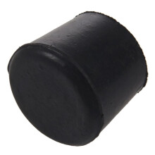 Rubber Furniture Crutch Feet Stool Chair Leg Tip Pad 36Pcs Black