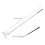 2Pcs Telescopic Egg Picker Tool with Metal Mesh Basket for Poultry 3