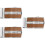 3Pièces Boucles Ceinture Hommes Khaki Mode Élégante 7