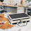 10X Aluminum Alloy Toolbox Accessories Storage Box Practical Aluminum Suitcase Portable Handle Small Toolbox Storage Box 2