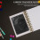3Pièces Papier Tracé Carbone Noir Multi-Surfaces Pour Broderie Art 7
