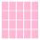 Rack de espuma rectangular de 50 ml, rosa, con 4 agujeros, 20 piezas. 2
