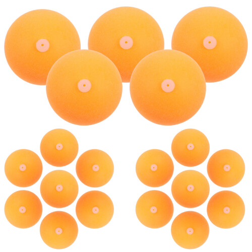 200Pièces De Pingpong Orange Avec Trous Bouchons En Silicone 2