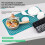 Dishes Drying Mats Drain Sink Protectors for Kitchen-Grey.. 6