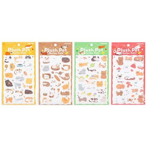 Decorative Scrapbooking Sticker Decorations-C ute Ora nge Soft 1
