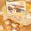Decorative Scrapbooking Sticker Decorations-C ute Ora nge Soft 6
