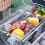 Double Use Whirling Barbecue Basket for Large Capacity Even 4