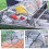 Double Use Whirling Barbecue Basket for Large Capacity Even 7