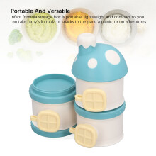 Portable Baby Milk Powder Dispenser Blue