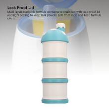 Portable Baby Milk Powder Dispenser Blue