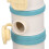 Multilayer Baby Formula Dispenser Blue, Stackable, Non Spill, 7.5x23cm 12