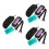 3Sets Black Automatic Darkening Welding Glasses Plastic Safety Goggles 9