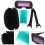 3Sets Black Automatic Darkening Welding Glasses Plastic Safety Goggles 11