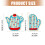 Cartoon Kettle Shape Kitchen Plush Hand Towel Quick Dry-Gloves 4