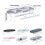 Foldable Ironing Board Heat Resistant for Efficient-Grey Square 4