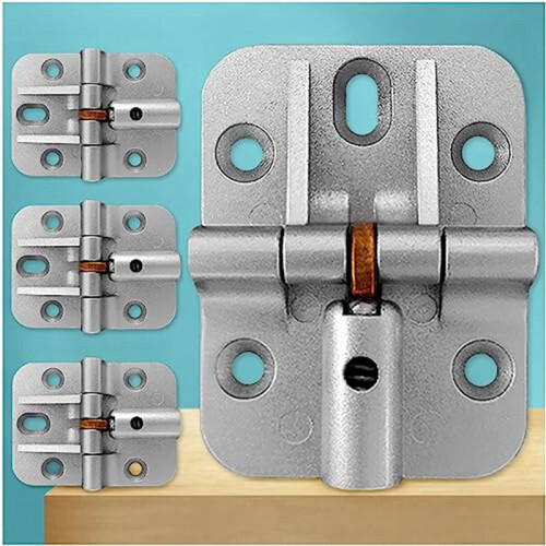 Adjustable 180 Degree Hinge, Locking Hinge Folding Hinge, Adjustable Door Hinge, Leaf Table Hinge, 12PCS