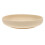 3Pcs Silicone Suction Plates Beige Lightweight Reusable Dinnerware Set 3