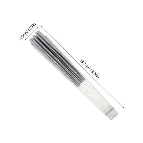 Glitter Pliable Ventilateurs 13" Cadre Bambou Pour Danses 2