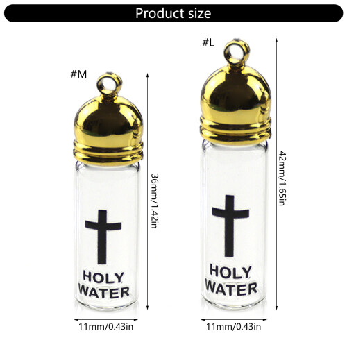 Essential Praying Holy Water Bottle-Medium bottle bright 1