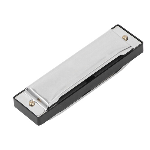 Harmonica diatonique 10 trous en clé de Do argent cadeau 1