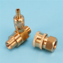 2X Downstream Injector for Pressure Washer, Power Washer Injector Kit, Soap Injector, 3/8 Inch Quick Connect, 4000 PSI