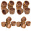 24Pcs Tiny Resin Mini Baskets for Dollhouse and Craft Storage 9