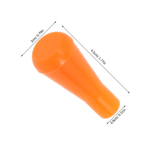 12Pièces Embouts Flèches Fléchettes Orange Tir Nature 2