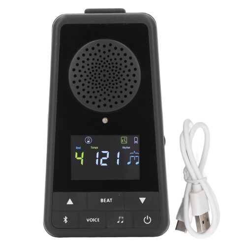 Bluetooth Electronic Metronome Rechargeable 3.7V 1300mAh Portable 1