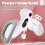 Thigh Exerciser with Timer, ABS+Spring, 260mm, Gray 8